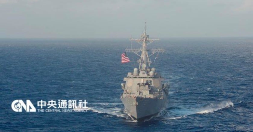 拉森號南海行動 美防長證實曾航行台在南海宣示海域
